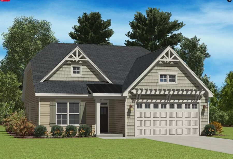 Front Elevation 113 Hillendale Drive, Pittsboro, NC Land For Sale and PreSale Opportunity